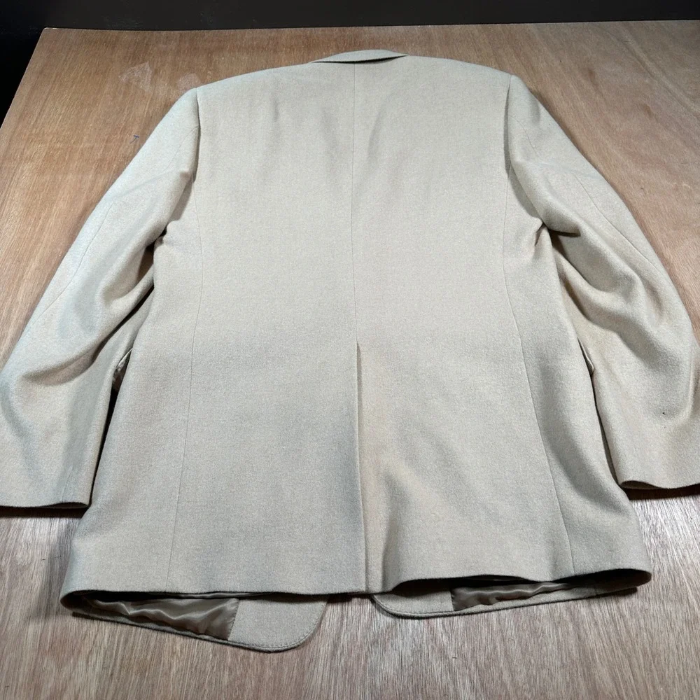 Hart Schaffner Marx 40L 100% Camel Hair Blazer Tan Sport Coat Long